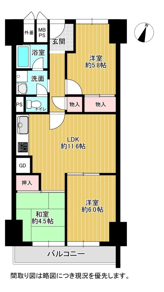 佃公園スカイハイツ1004号室